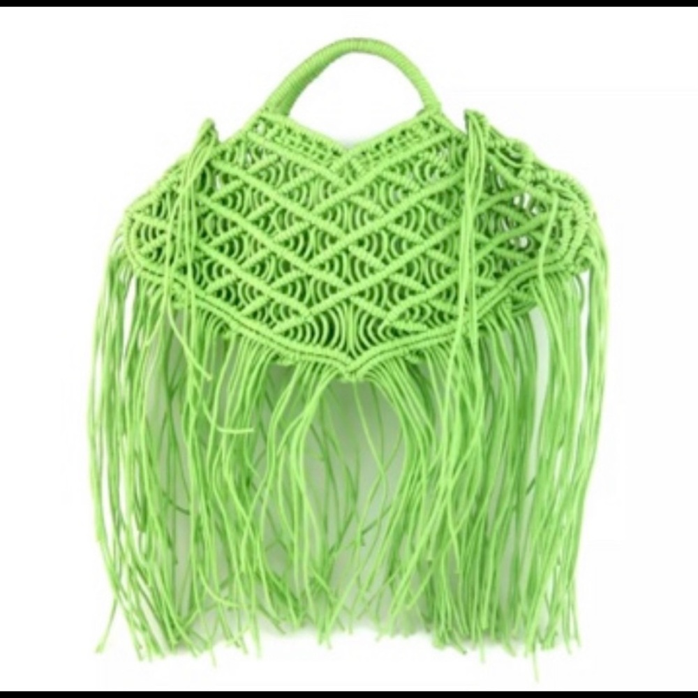 Crochet purse